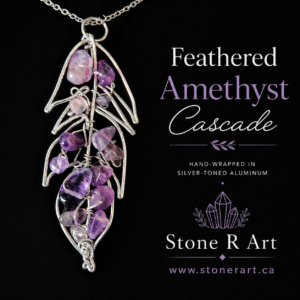 Feathered Amethyst Cascade